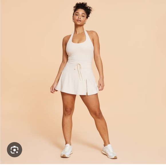 Blogilates | Dresses | Blogilates Game Set Match Halter Active Dress ...